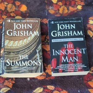 John Grisham Book Set - The Summons & The Innocent Man
